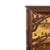 Furniture - Art Nouveau corner display cabinet (signed). French; early 20th century; in mahogany and other woods with one...