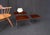 Mid-Century Modern Rosewood Tops Chrome Base Mid Century Modern Set of 3 Nesting Side End Tables For Sale - Image 3 of 11