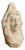 Marble Female Bust Sculpture from Lebrun, 1800s For Sale