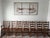 English Tell City Chair Co. #48 Andover Solid Maple Dining Set – Extension Table, 2 Leaves, Captain Chair & 6 Side Chairs For Sale - Image 3 of 6