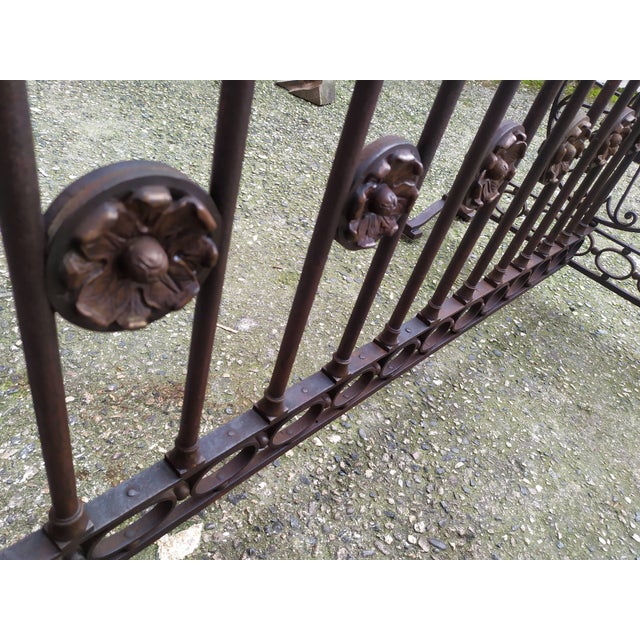 Antique Wrought Iron Table For Sale - Image 9 of 18