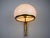 Italian Brass Wall Lamp with Opaline Acrylic Glass Dome attributed to Arteluce, 1970s For Sale - Image 13 of 18