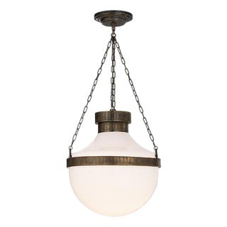 Visual Comfort Modern Schoolhouse Lantern For Sale