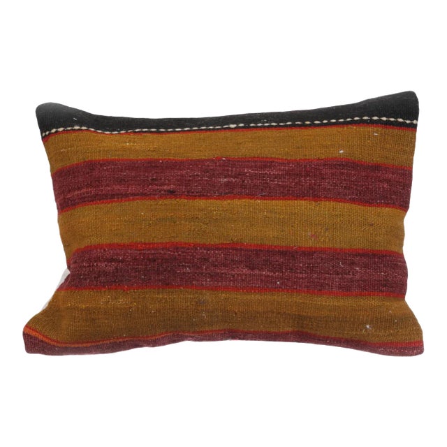 Striped Kilim Pillow Cover For Sale