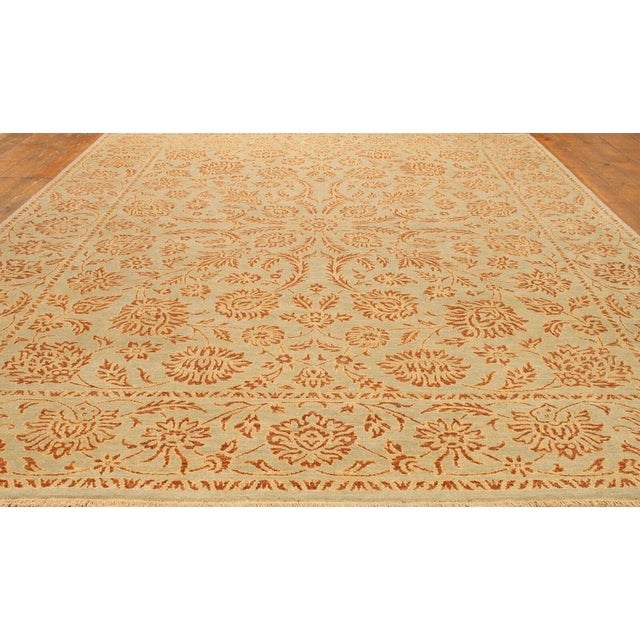 Textile Middle Eastern Hand-Knotted Rug in Wool For Sale - Image 7 of 11