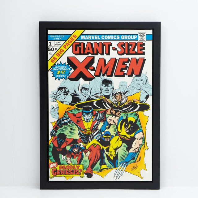Marvel Comics, X Men #1, Limited Edition Large Marvel Art Print Signed and Numbered by Stan Lee For Sale - Image 10 of 10