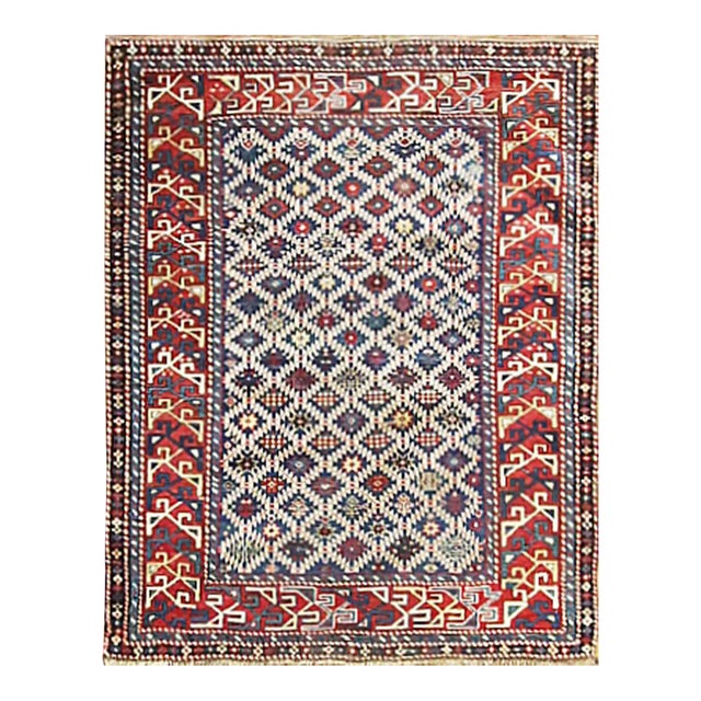 Antique Shirvan Caucasian Rug For Sale
