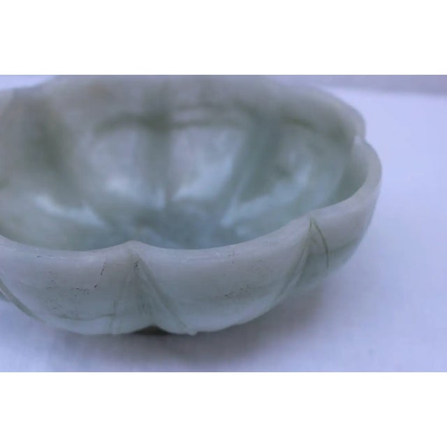 Mid 20th Century Chinese Jadeite Hardstone Bowl For Sale In New York - Image 6 of 8
