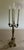 Vintage Large Brass Electric 5 Candle Light Candleabra Table Lamp 34" For Sale - Image 6 of 8