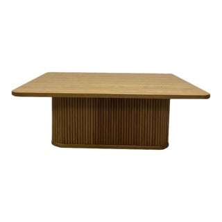 Solid Beech Tree Coffee Table For Sale
