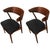 Set of Vintage Danish Dining Chairs in Teak and Oak by Helge Sibast, Reupholstered, 1960s For Sale - Image 6 of 6