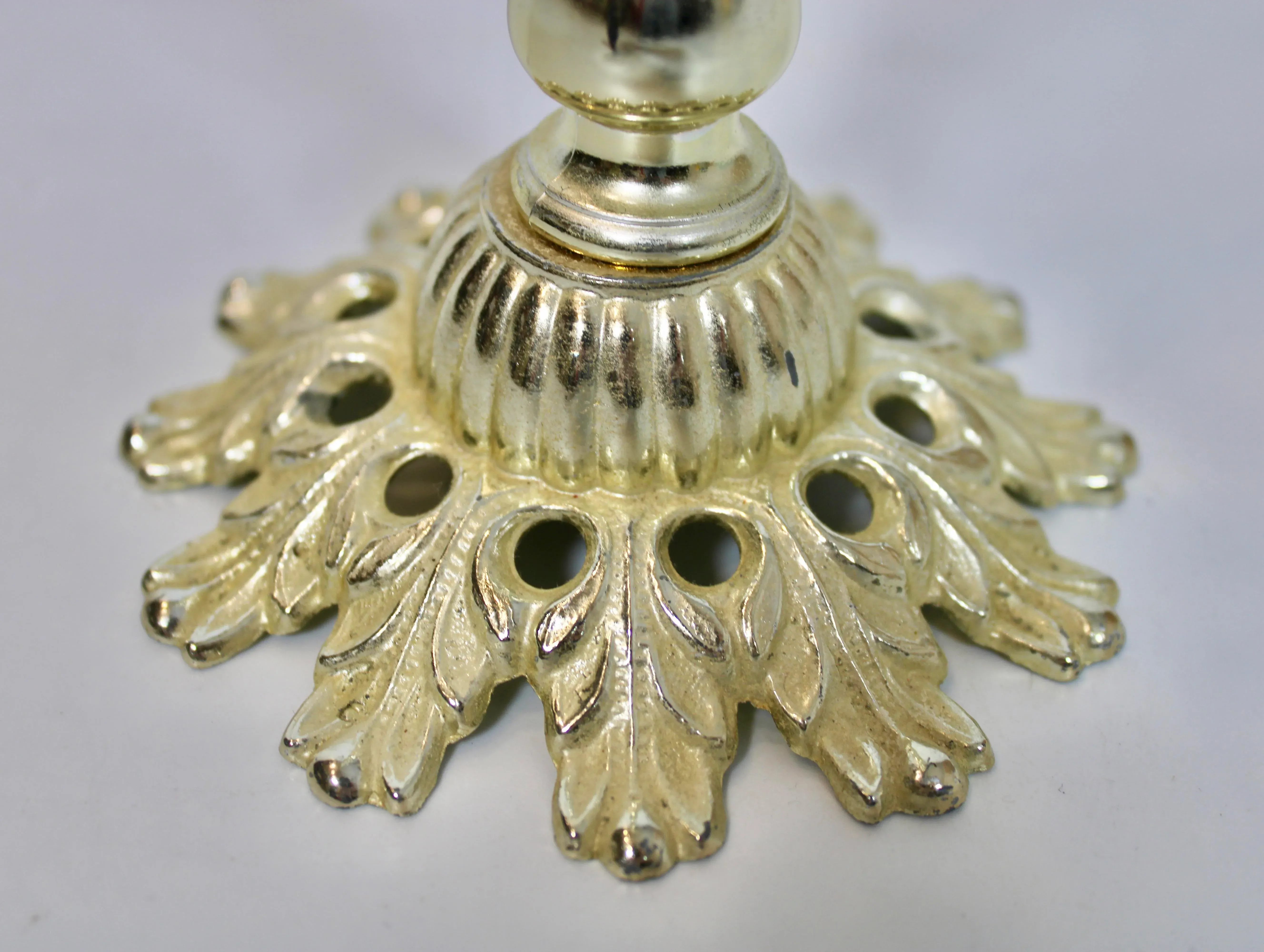 Vintage Hollywood Regency Metal Towel Holder | Chairish