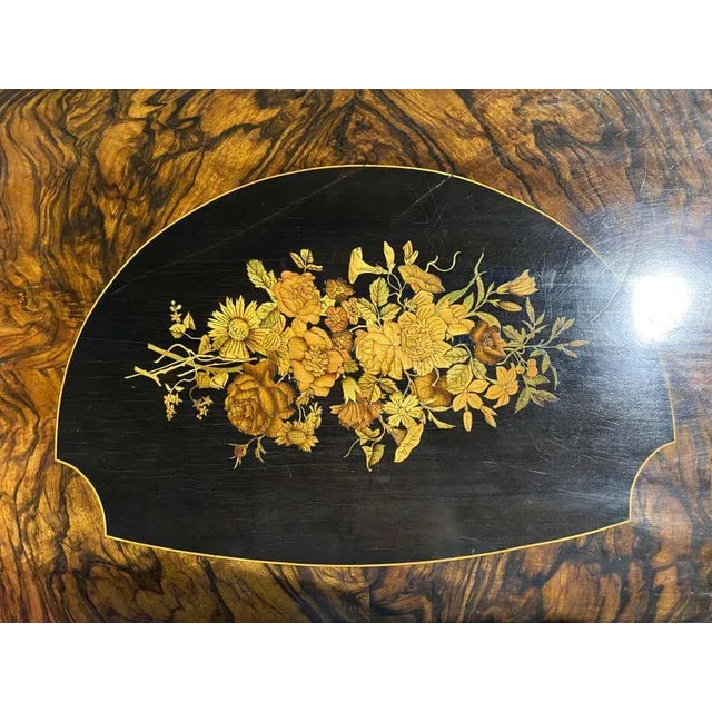 Wood Victorian Inlaid Cabinets, 19th Century, Set of 2 For Sale - Image 7 of 16