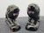 Vintage Japan Black Redware Ceramic Lion Figurines - a Pair For Sale - Image 6 of 9