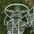 Ornate Iron Garden Arm Chairs - Set of 4 For Sale - Image 10 of 12