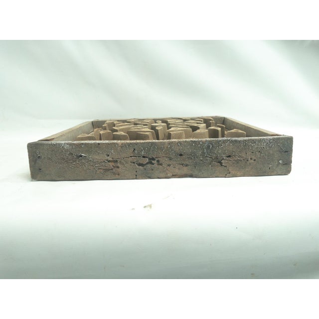 Lotus Flower Wood Form Wall Art For Sale - Image 13 of 15