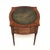Hollywood Regency Antique Regency Leather Top Side Table, 1950 For Sale - Image 3 of 8