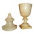 Antique Neoclasical Alabaster Covered Urn For Sale