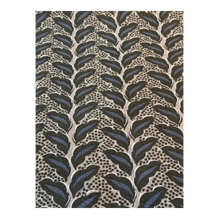 Serena Dugan 3 Yards Cassis - Alligator Linen Fabric For Sale