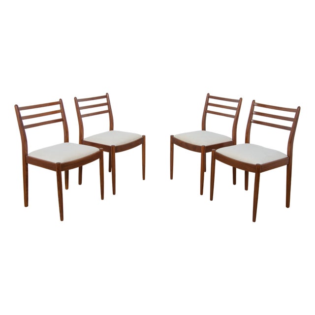 Mid-Century Teak Dining Chairs by Victor Wilkins for G-Plan, 1960s, Set of 4 For Sale