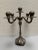 Silver Midcentury Vintage Hotel Silver Candelabra For Sale - Image 8 of 8