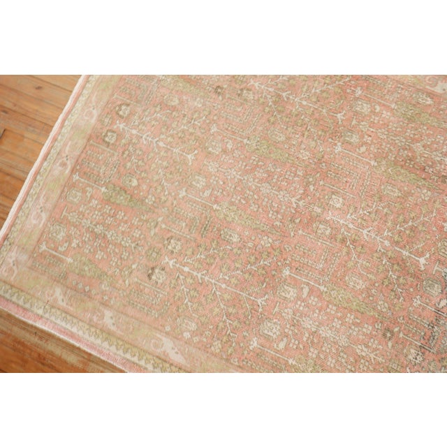 Hollywood Regency Vintage Square Zabihi Collection Turkish Oushak Rug - 3'8" x 4'7" For Sale - Image 3 of 7