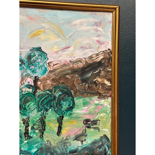 Norvy, Forest, 1994, Oil on Canvas, Framed For Sale - Image 13 of 18