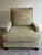 Modern Baker Modern Lounge Chair With Ottoman – Textured Woven Upholstery For Sale - Image 3 of 11