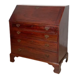 Chippendale Slant Front Desk, England, Circa 1790