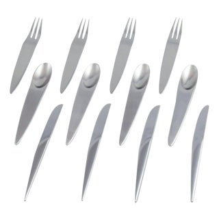 Appetize Dinner Service by Nedda El-Asmar for Gense, Set of 12 For Sale