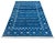 Not Yet Made - Made To Order Handmade Cotton Vegetable Dyed Area Rug Denim Blue Shooting Star Dhurrie - 10'x14' For Sale - Image 9 of 11