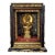 Antique Meiji/Taisho Japanese Lacquer & Gilt Butsudan Shrine With Dainichi Nyorai Buddha For Sale