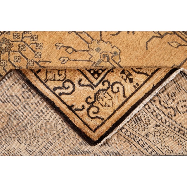 Traditional Early 20th Century Antique Khotan Rug 7 X 13 For Sale - Image 3 of 13
