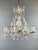 Beige Large Louis XV Style Crystal Chandelier with Pendants, 20th Century For Sale - Image 8 of 11