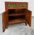 Chinese Chinese Painted Vintage Elm Hall Cabinet. For Sale - Image 3 of 11