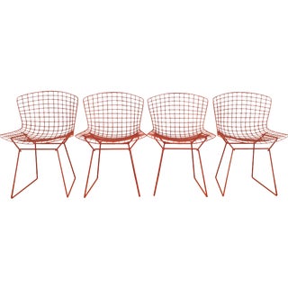 Vintage Bertoia Side Chairs - Set of 4 For Sale