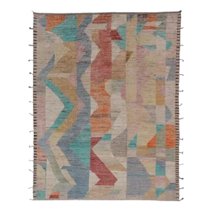 Hand-Knotted Modern Casual Rug by Keivan Woven Arts 10'5 X 13'10