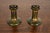 A gorgeous pair of antique Arts & Crafts period sterling silver on bronze candlesticks By Heintz Art Metal Shop USA, Early...