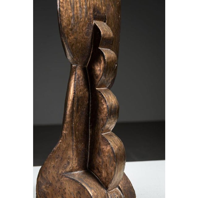 Cor Dam, Abstract Sculpture, 1970s, Clay For Sale - Image 10 of 13