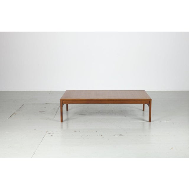 Mid-Century Modern Sofa Table Model Moduline Design by Ole Gjerløv-Knudsen & Torben Lind for France & Søn / France & Daverkosen, Denmark, 1960s For Sale - Image 3 of 18