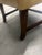 1990s Southwood Mahogany Lolling Chair / Martha Washington Armchair in Gold Strié For Sale - Image 9 of 11