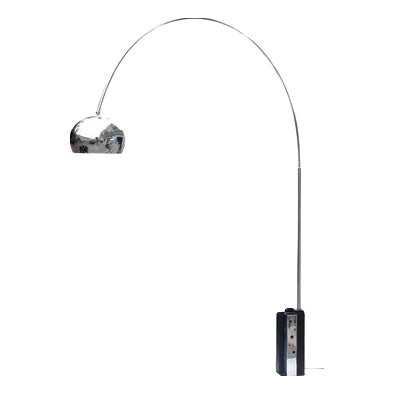 Floor Lamp attributed to Achille Castiglioni, 1970s For Sale