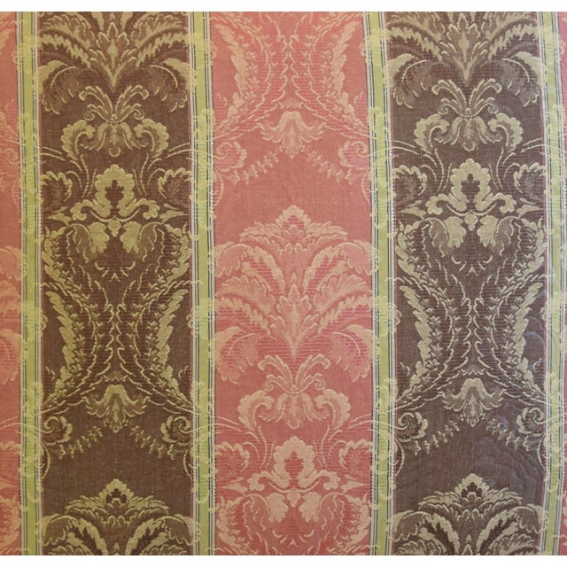 American French Pierre Frey Old World Feather/Down Pillow 24" Square For Sale - Image 3 of 6