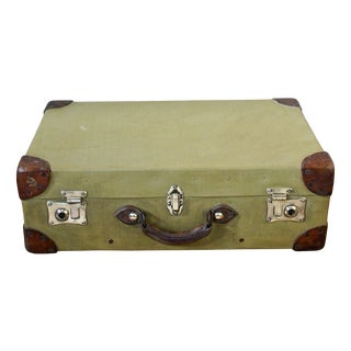 Vintage Pukka Military WWII Demob Case from Harrods, 1930 For Sale