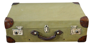 Vintage Pukka Military WWII Demob Case from Harrods, 1930