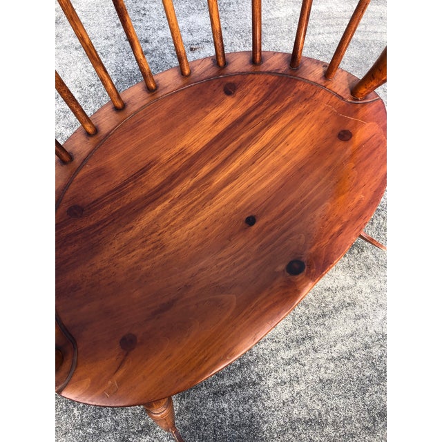Classic Windsor Style Rocking Chair For Sale - Image 9 of 12