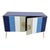 Two-Door Sideboard in Four-Color Murano Glass, 1980s For Sale - Image 4 of 6