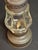 Metal Antique 1870s Brass Skater’s Lantern – Clear Glass Globe & Original Burner For Sale - Image 7 of 15