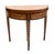 Gold Louis XVI French Demi Lune Console Table For Sale - Image 8 of 9