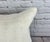 Turkish 20 x 20 Hemp Pillow Turkish Cushion Natural Grayish White Pillow Cushion Cover For Sale - Image 3 of 4